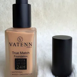 VATENN ITALY True Match Waterproof & Smudgeproof Foundation- 40 ml- Lace TM685-19