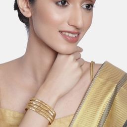 Anouk Set Of 4 Gold-Plated Bangles-65