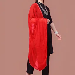 LOOM LEGACY Floral Embroidered Dupatta-53