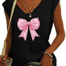 Outzidr Women Printed Cap Sleeves Top-image-74