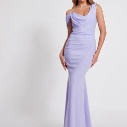 QUIZ Women Cowl Neck Bodycon Maxi Dress-image-67