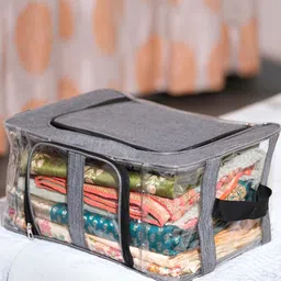 Panchhi Store Grey Set of 6 Reusable Multi-Utility Organisers image 3