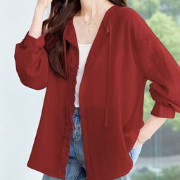 StyleCast Women Front-Open Hooded Sweatshirt-image-43