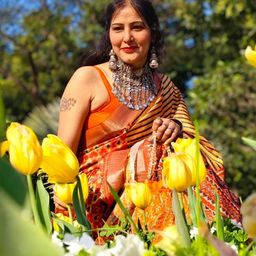 Nityanta Fab Multi Jute Silk Sarees-image-11