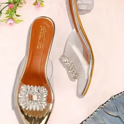 STARTOES Embellished Party Block Gladiators with Buckles-4