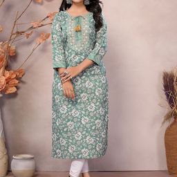 Rangita Women Embroidered Thread Work Kurta-38