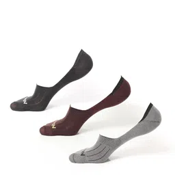 OLWEN Men Pack Of 3 Cotton No-Show Shoe Liner Socks-image-63