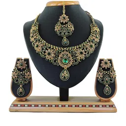VATSALYA creation Green Necklace-picture-36