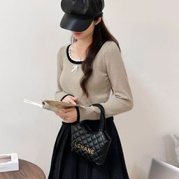 StyleCast Women Scoop Neck Solid Pullover-image-34