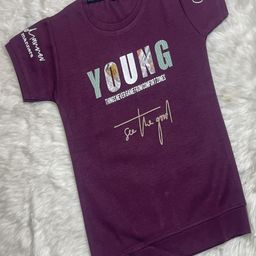 Zankhi BLENDED Regular Fit Tshirts-image-93