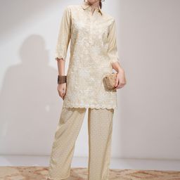 Vishudh Printed Tunic With Trousers Co-Ords-image-99