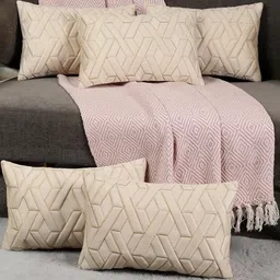 Rectangle Velvet Cushion Cover, Set of 5 Piece-picture-32