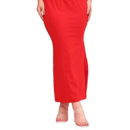 GANIX FASHION THAT DEFINE YOU Red Cotton Shapewear-image-3