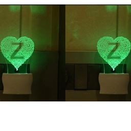SOMIL Set of 2 Green Glass Cylinder Wall Lamps-image-86