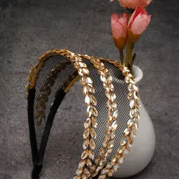 VOGUE HAIR ACCESSORIES Women Tripple Line Hairband-52