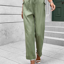 StyleCast x Revolte Women Loose Fit Easy Wash Trousers-picture-9