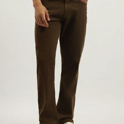United Colors of Benetton Men Relaxed Fit Mid-Rise Slash Knee Jeans-picture-12