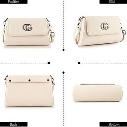 SKORPIO PU Structured Sling Bag with Tasselled image 4