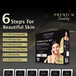 L'AVENOUR Set Of 2 D-Tan Facial Kit For Tanning & Pigmentation - 30 ml Each image 3