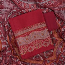 SHINGORA Floral Woven Design Unstitched Dress Material-image-20