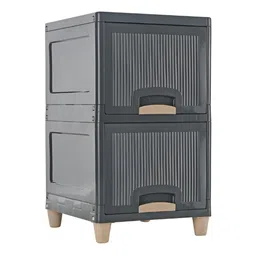 Aura Grey Set of 2 Regular Multi-Utility Organisers image 2