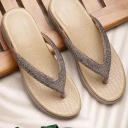 NATSHUZ Textured Wedge Heels-6