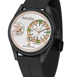 DOUBLERUN Unisex Textured Dial & Straps Analogue Chronograph Watch H05N19057-64