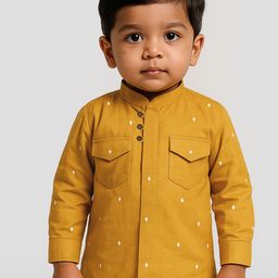 JBN Creation Boys Premium Conversational Printed Spread Collar Cotton Shirt-picture-20