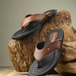 San Frissco Men PU Comfort Slip-On Sandals-image-51