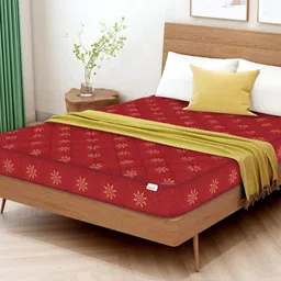 SLEEP SPA Maroon Quilted Soft Bounce Premium Orthopedic King Mattress-image-63
