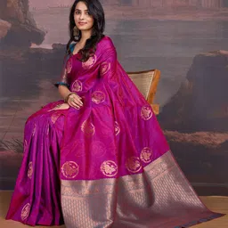 House of Pataudi Woven Design Sarees-14