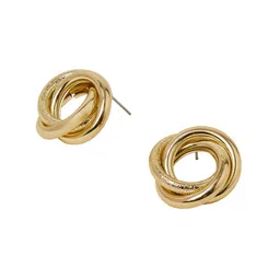 Accessorize Three Circles Twist Shaped Studs image 2