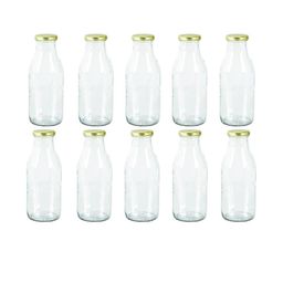 SOMIL Set Of 10 Glass Water Bottle-image-82