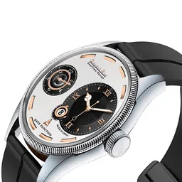 DOUBLERUN Unisex Dial & Bracelet Style Straps Analogue Chronograph Watch H05N16046 image 2