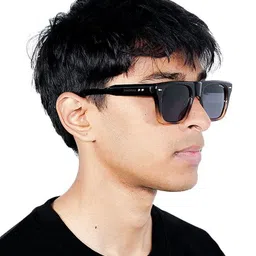 ZAADRAN Unisex Wayfarer Sunglasses with Polarised and UV Protected Lens image 2