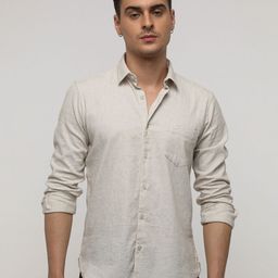 Crocodile Men India Slim Spread Collar Striped Cotton Slim Fit Casual Shirt-image-6