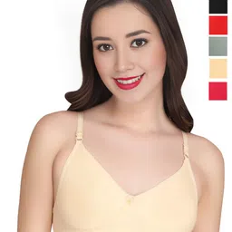 Liigne Women Solid Full Coverage Regular Bra-picture-18