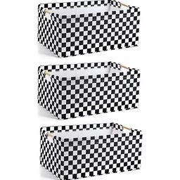 HOUSE OF QUIRK Black 3 Pieces Wardrobe Multi-Utility Organisers-image-20