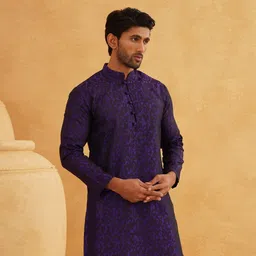 SOJANYA Men Geometric Kurta-image-68