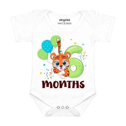 Arvesa 6 Month Baby Printed Romper-image-43