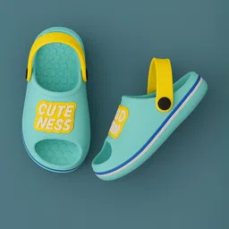 ONFEET Sea Green Croslite Sandals-picture-44