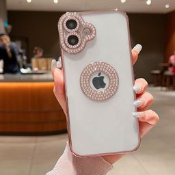 Luxury Kase Embellished iPhone 16 Plus Back Case-25