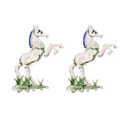 SOMIL Blue Glass Idol Showpiece-image-94