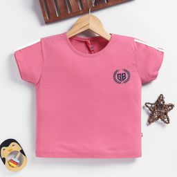 Here&Now X Game Begins Girls Brand Logo T-shirt-picture-11