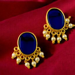 TISHUL JEWELS Classic Studs Earrings-13