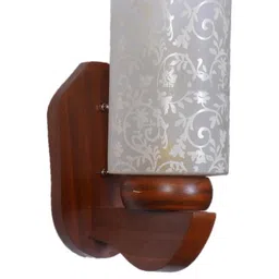 Somil Premium Designer Glass Wall / Night Lamp Elegant & Stylish Dcor Accent for Modern Interiors, color- White, Size, 18 X 23 X 32 CM-image-69