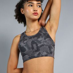 CULT Women Printed Racerback High Impact Bra-image-62