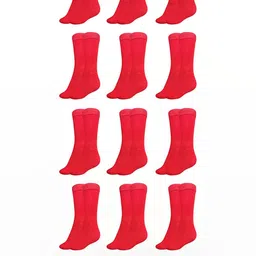 MUKHAKSH Unisex Red Socks-picture-32