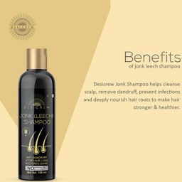 Desi Crew Set Of 2 Jonk (Leech) Shampoo For Anti Dandruff - 100 ml Each image 4