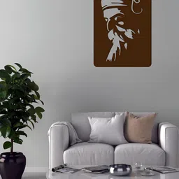 DEKORSTATION Brown Wood Contemporary Rectangle Shaped Wall Lamp-image-28